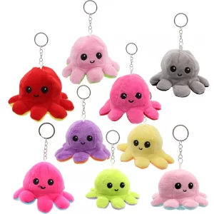 Octopus Plush Keyrings